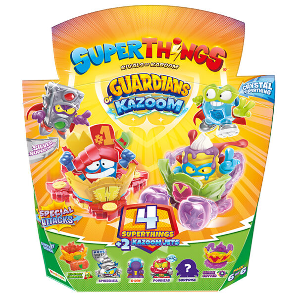 SuperThings Guardinas of Kazoom Blister 4 vehicle jet