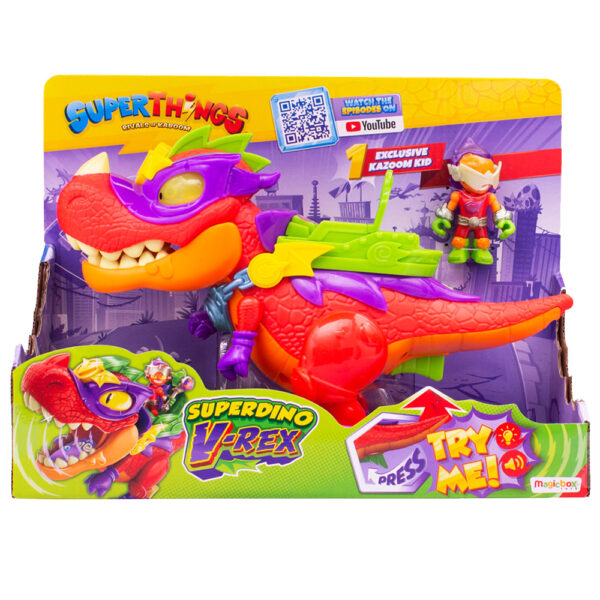 SuperThings Play Set 1x2 Superdino-V Rex