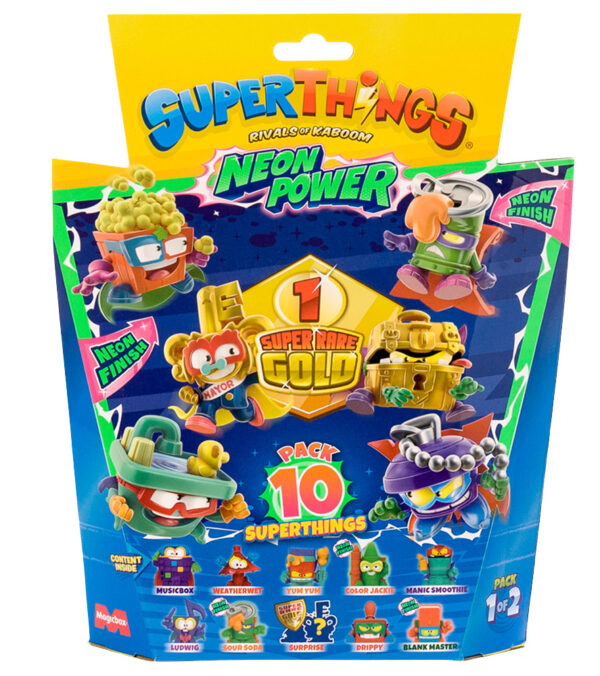 Superthings Neon Power - pack 10