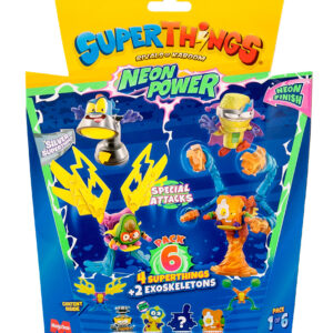 SuperThings Neon Power - pack 6