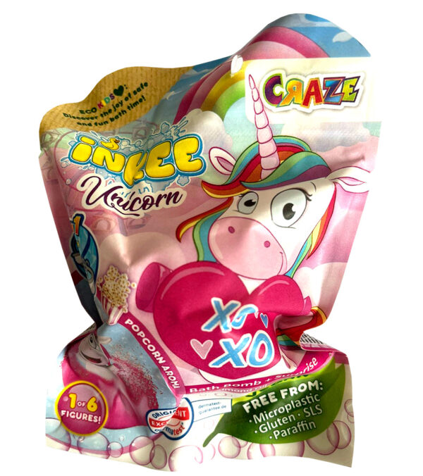 Bomba za kupanje sa igračkom - Unicorn
